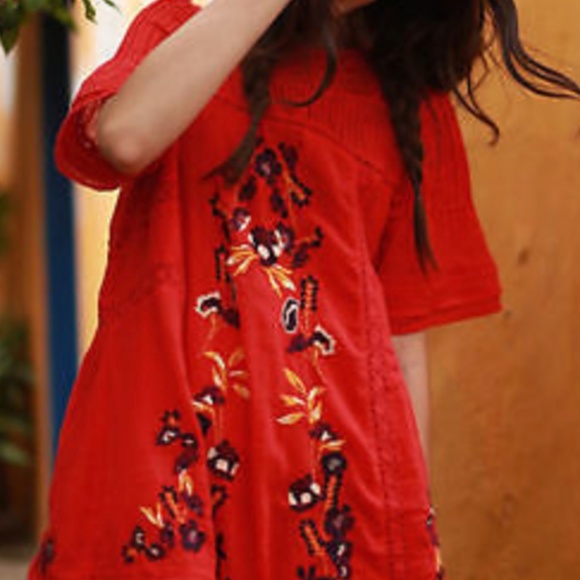 Boho floral mini dress - Picture 2 of 2